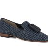 Woman PORTA ROSSA Slip-Ons | Marlengo Navy | Peter Sheppard Footwear