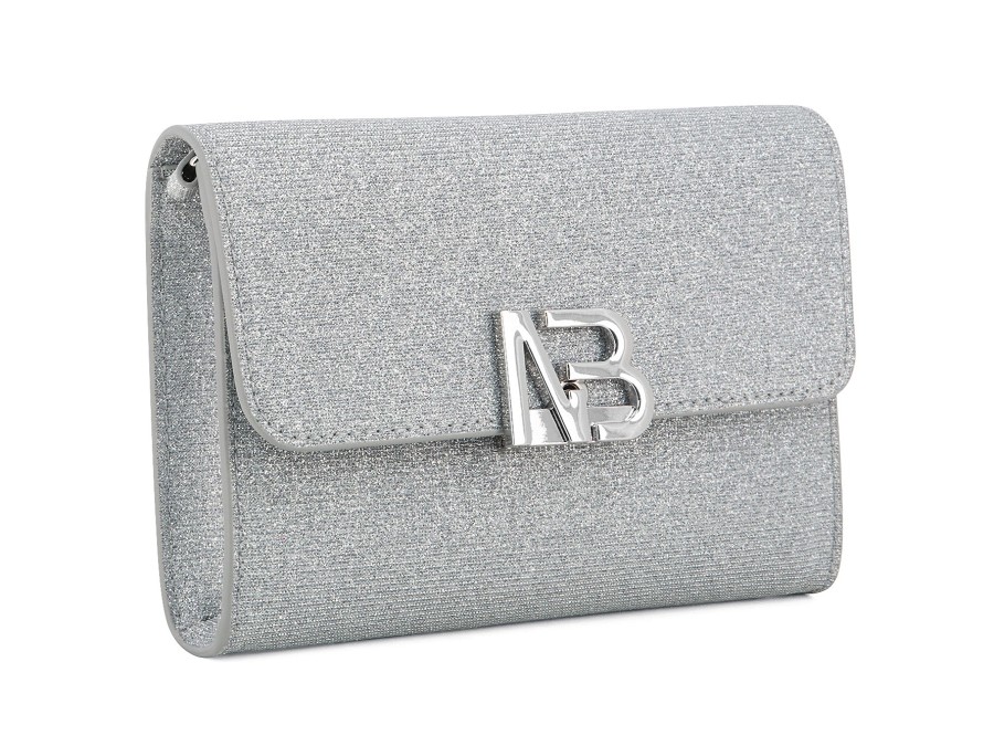 Woman BINNARI Handbags & Wallets | 19531 Hb Silver | Peter Sheppard Footwear