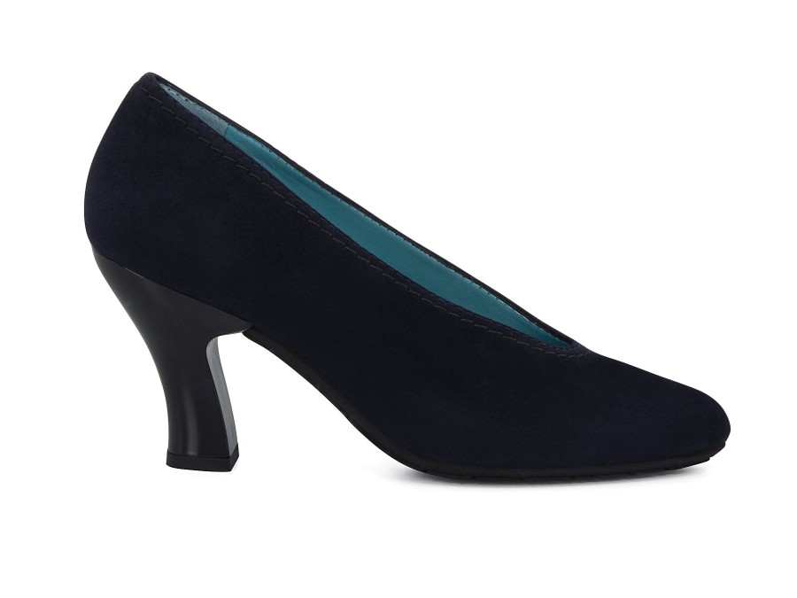 Woman THIERRY RABOTIN Heels | Tilippa Navy | Peter Sheppard Footwear