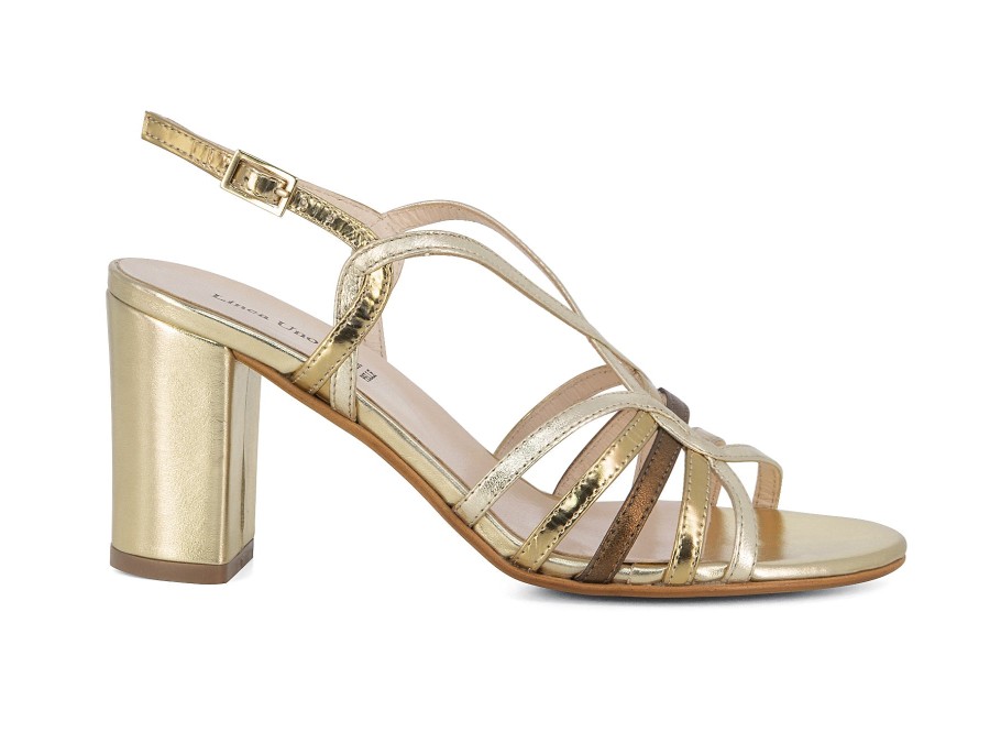 Woman LINEA UNO Sandals | Larenza Multi Metallic | Peter Sheppard Footwear