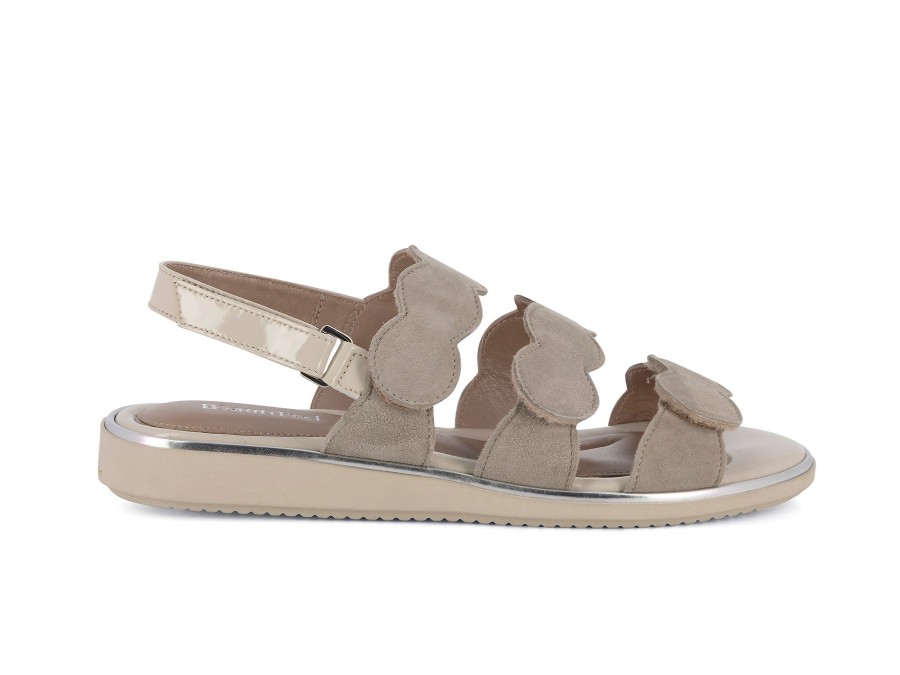 Woman BEAUTIFEEL Sandals | Cleo2 Tahini | Peter Sheppard Footwear