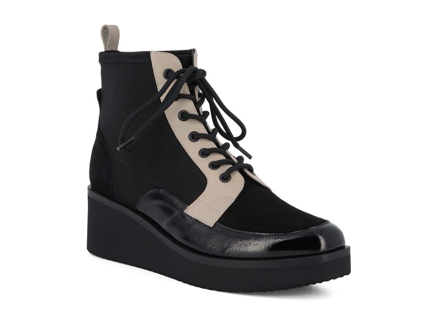 Woman HUGO SHEPPARD Ankle Boots | Desoto Black | Peter Sheppard Footwear