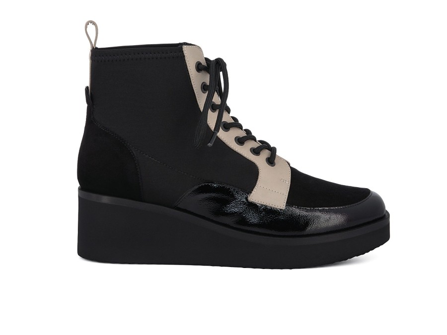 Woman HUGO SHEPPARD Ankle Boots | Desoto Black | Peter Sheppard Footwear