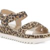 Woman LUCA GROSSI Sandals | Legacy Leopard~Gold | Peter Sheppard Footwear