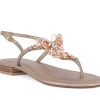 Woman VIA MERCANTI Sandals | Veronika Rose Gold | Peter Sheppard Footwear