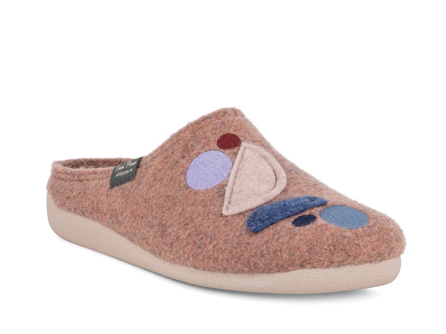 Woman TONI PONS Slippers | Mirna Pink | Peter Sheppard Footwear