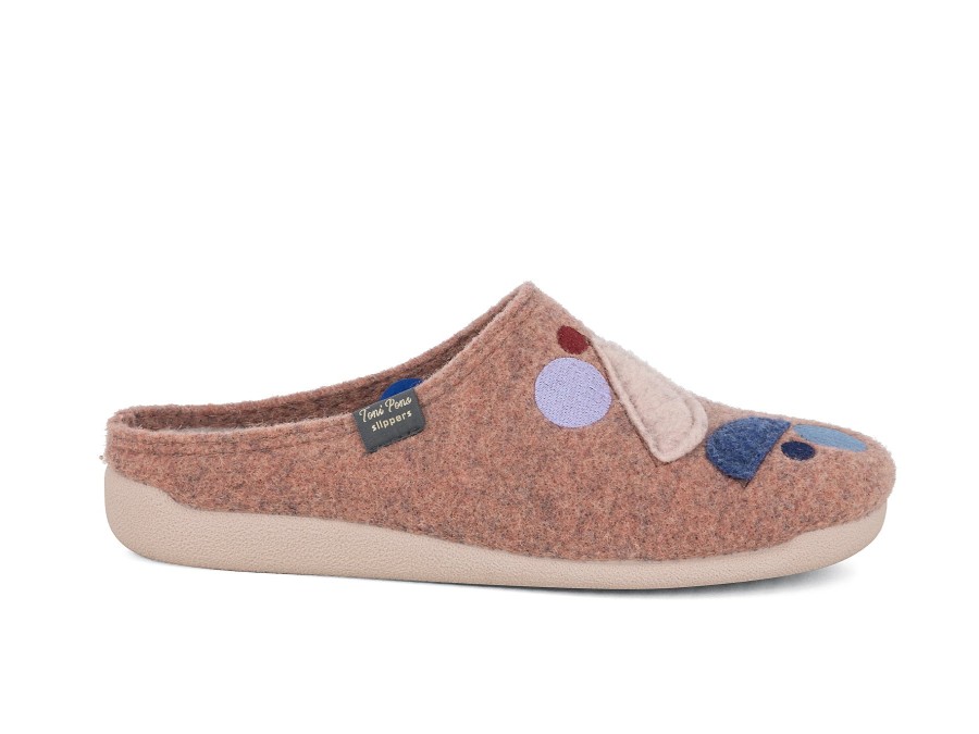 Woman TONI PONS Slippers | Mirna Pink | Peter Sheppard Footwear