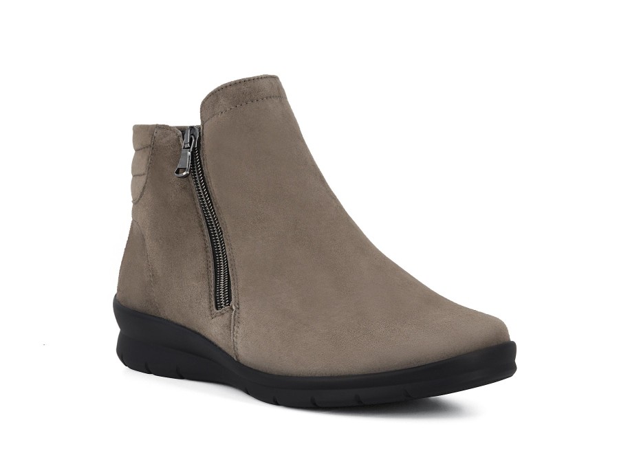 Woman SEMLER Ankle Boots | Siddle Taupe | Peter Sheppard Footwear