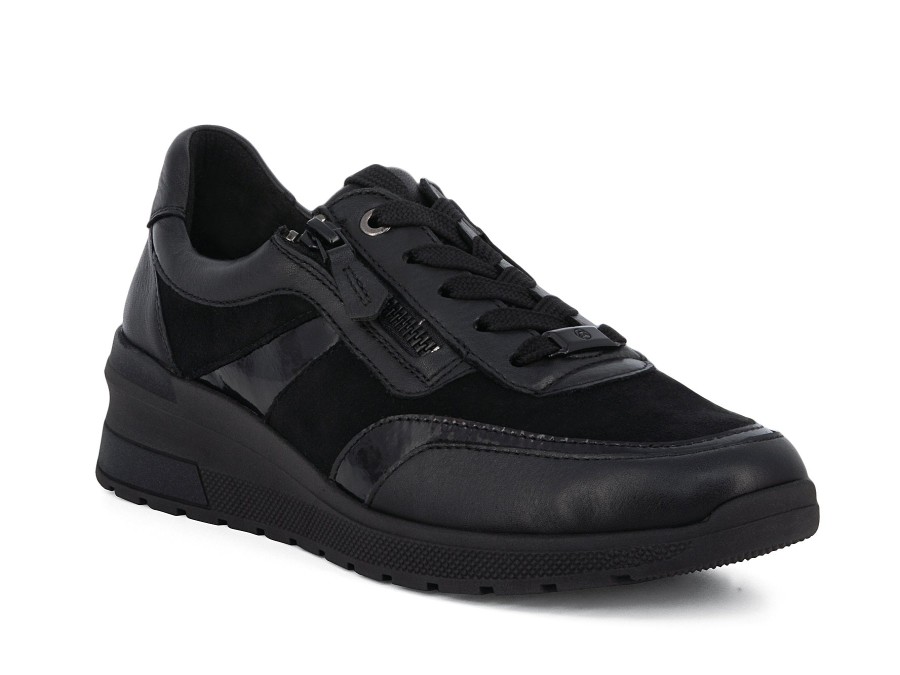 Woman ARA Sneakers | 18414 Black | Peter Sheppard Footwear