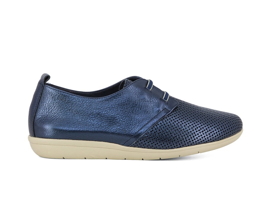 Woman 24HRS Slip-Ons | 25640 Blue | Peter Sheppard Footwear