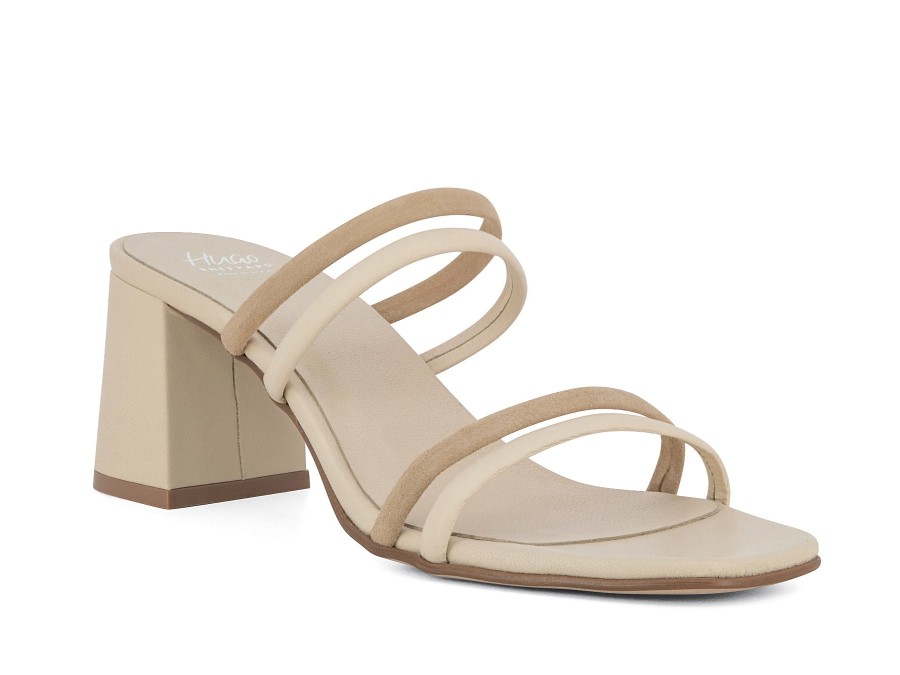 Woman HUGO SHEPPARD Slides | Butler Sand | Peter Sheppard Footwear