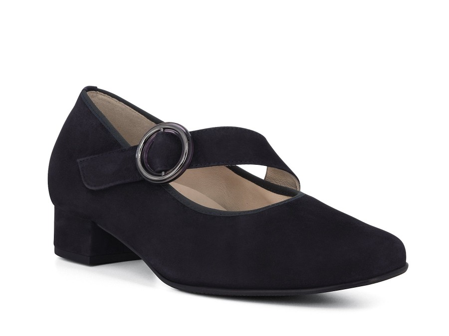 Woman HASSIA Mary Janes | 4-30 2458 Navy | Peter Sheppard Footwear