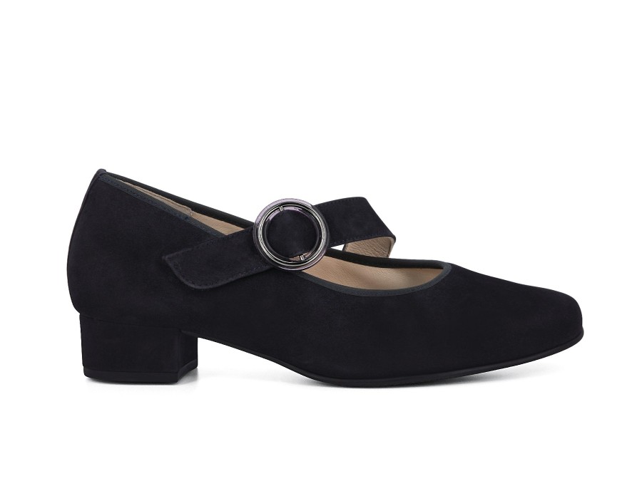 Woman HASSIA Mary Janes | 4-30 2458 Navy | Peter Sheppard Footwear