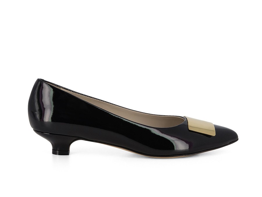 Woman AMALFI Heels | Agnese-A Black | Peter Sheppard Footwear