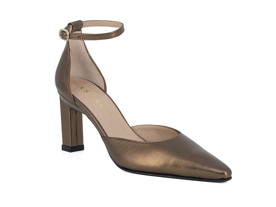 Woman MASCARO Heels | Melana Bronze | Peter Sheppard Footwear