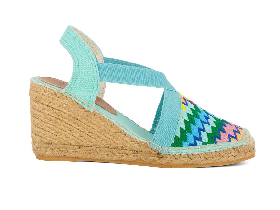 Woman TONI PONS Espadrilles | Gardenia Rainbow | Peter Sheppard Footwear