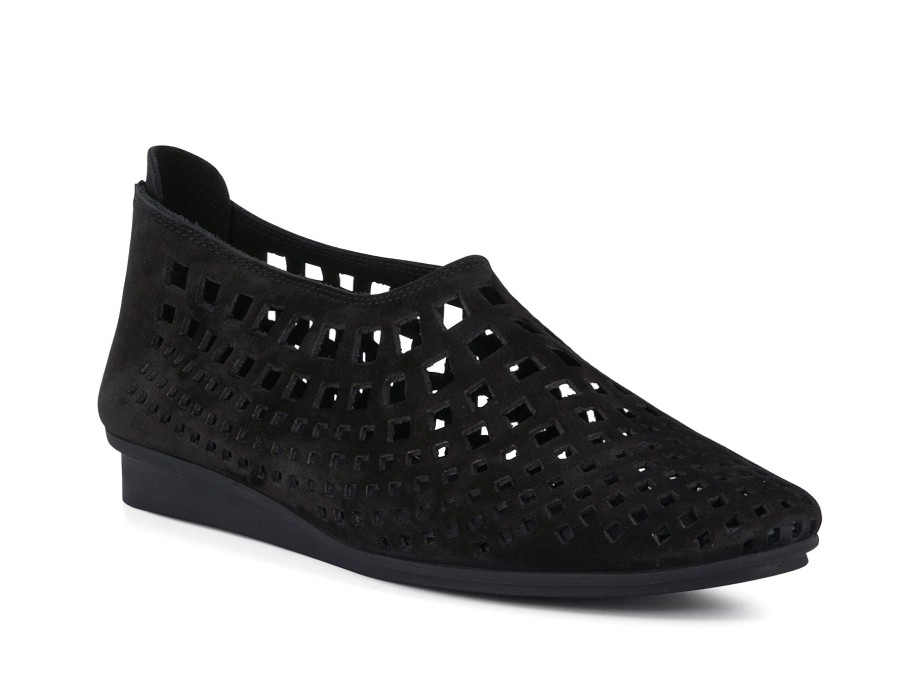 Woman ARCHE Slip-Ons | Nirick Black. | Peter Sheppard Footwear