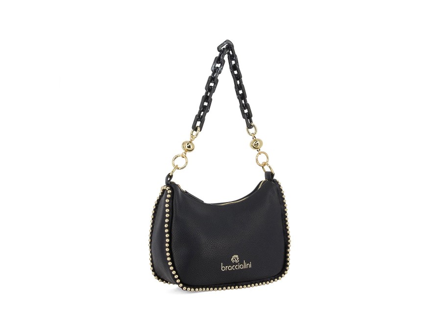 Woman BRACCIALINI HANDBAGS Handbags & Wallets | Hb 17165 Black | Peter Sheppard Footwear