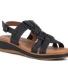 Woman SUSIMODA Sandals | Salanis Black | Peter Sheppard Footwear