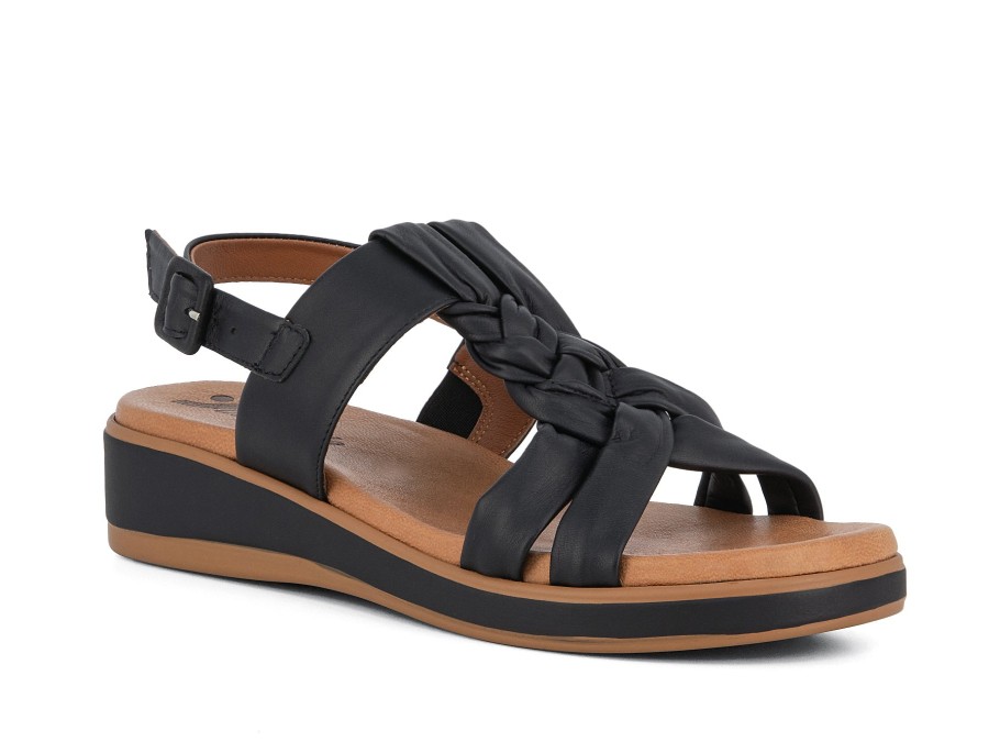 Woman SUSIMODA Sandals | Salanis Black | Peter Sheppard Footwear