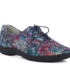 Woman WALDLAUFER Lace-Ups | Wallert Denim Graffiti | Peter Sheppard Footwear