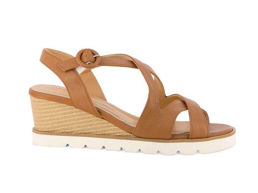 Woman PETER SHEPPARD Espadrilles | Venora Cognac | Peter Sheppard Footwear