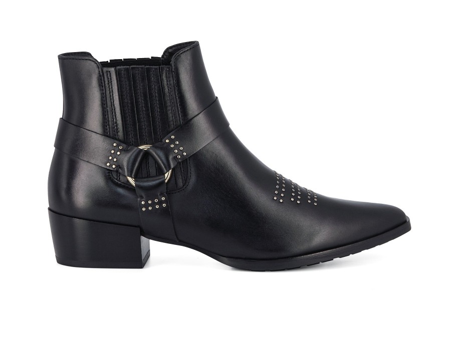 Woman HOGL Ankle Boots | Heber Black | Peter Sheppard Footwear