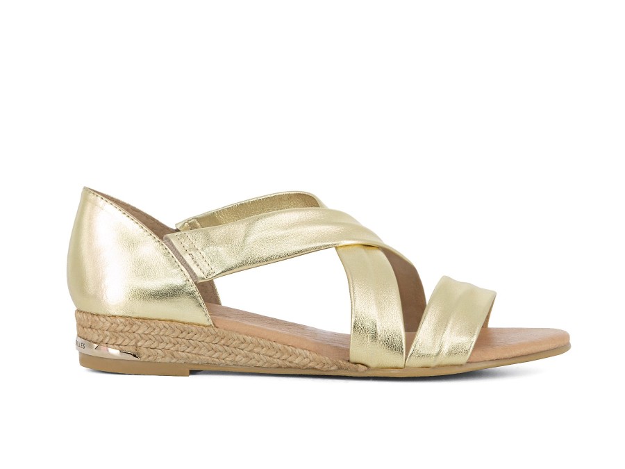 Woman PINAZ Sandals | Sardenia Platino | Peter Sheppard Footwear