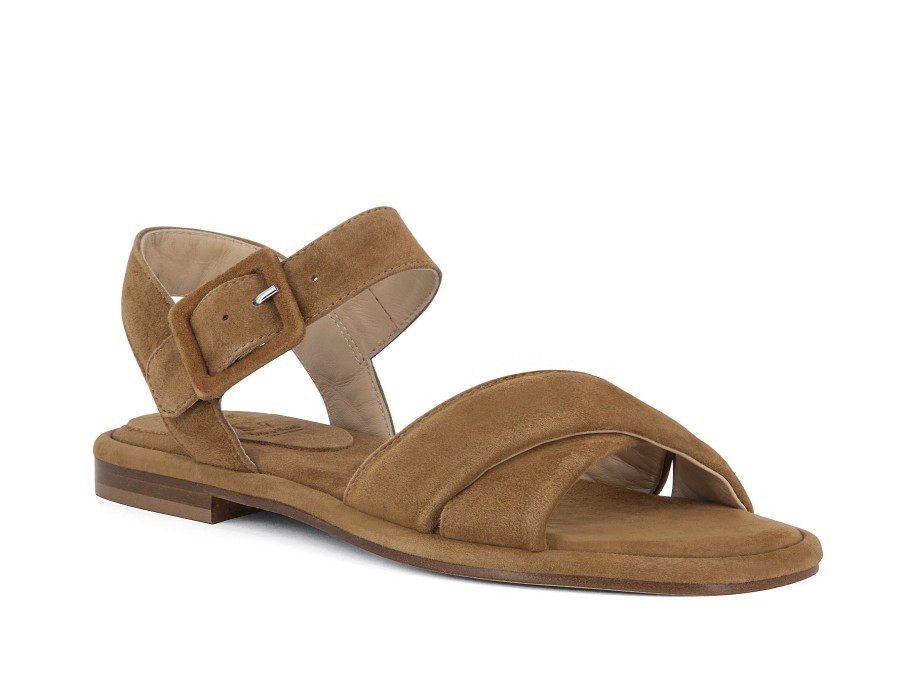 Woman LUCA GROSSI Sandals | Lestar Cognac | Peter Sheppard Footwear