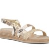 Woman SOFTWAVES Sandals | Sylvie Natural Snake | Peter Sheppard Footwear