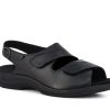 Woman SOLIDUS Sandals | Moni 2 Black | Peter Sheppard Footwear