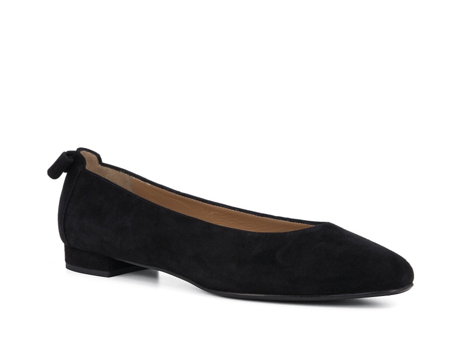 Woman PETER SHEPPARD Ballerina Flats | Morano Black | Peter Sheppard Footwear