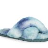 Woman EMU Slippers | Mayberry Tie Dye Green Sea | Peter Sheppard Footwear