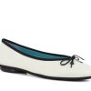 Woman THIERRY RABOTIN Ballerina Flats | Tintern White | Peter Sheppard Footwear