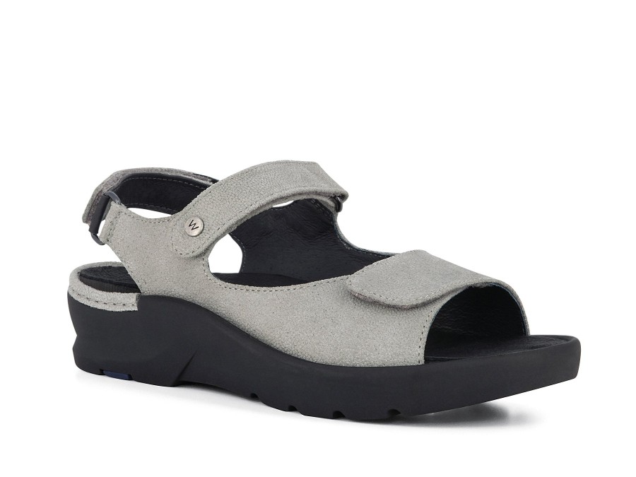 Woman WOLKY Sandals | Dutch Lt Grey | Peter Sheppard Footwear