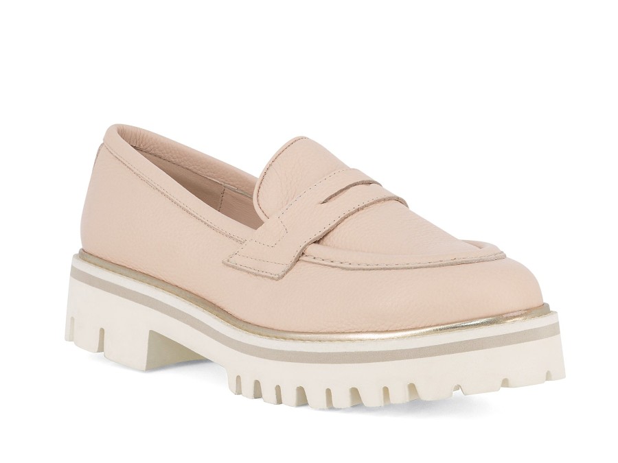 Woman HUGO SHEPPARD Loafers | Myra Nude | Peter Sheppard Footwear