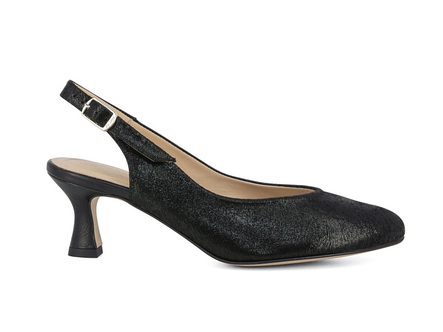 Woman PIESANTO Heels | Pasa Black | Peter Sheppard Footwear