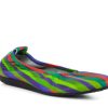 Woman ARCHE Ballerina Flats | Laiusa Green Multi | Peter Sheppard Footwear