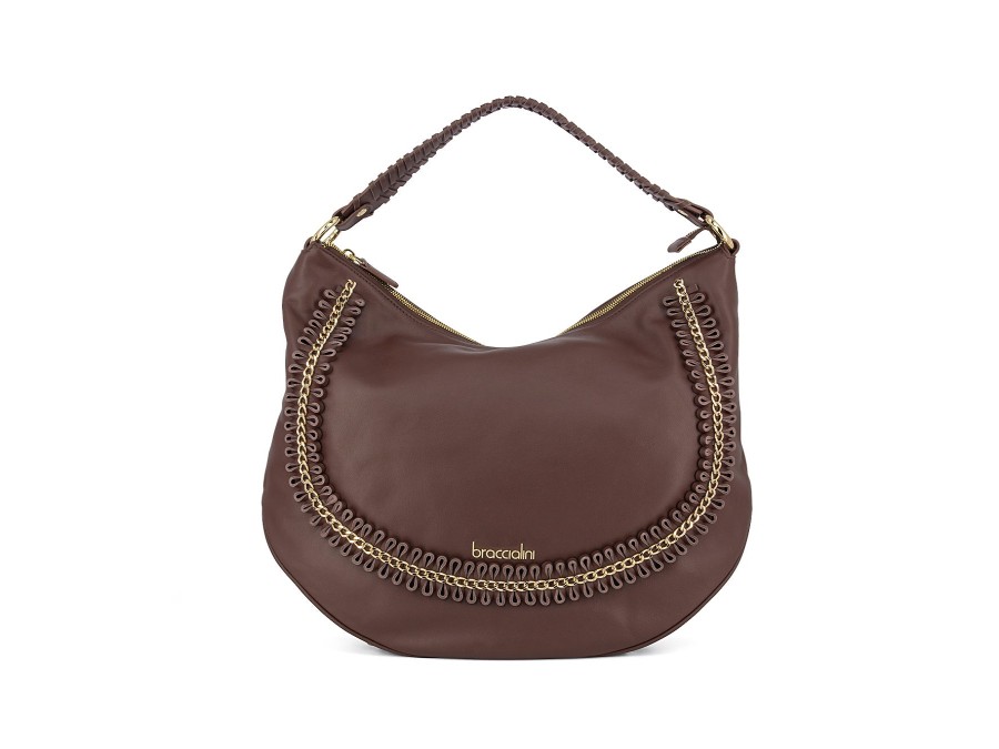 Woman BRACCIALINI HANDBAGS Handbags & Wallets | B 16921 Brown | Peter Sheppard Footwear