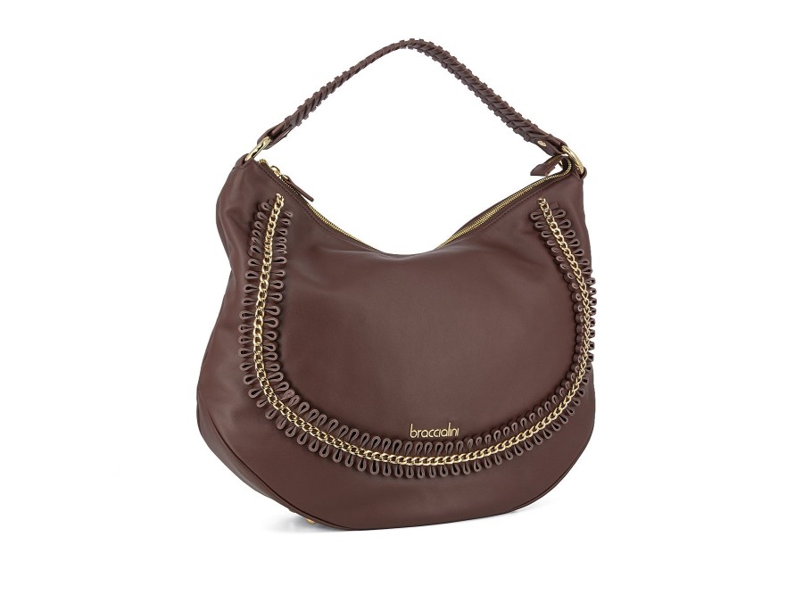 Woman BRACCIALINI HANDBAGS Handbags & Wallets | B 16921 Brown | Peter Sheppard Footwear