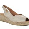 Woman TONI PONS Espadrilles | Bernia Platinum | Peter Sheppard Footwear