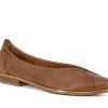 Woman EVERYBODY Ballerina Flats | Beta Cognac | Peter Sheppard Footwear