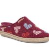 Woman TONI PONS Slippers | Talavera Red | Peter Sheppard Footwear