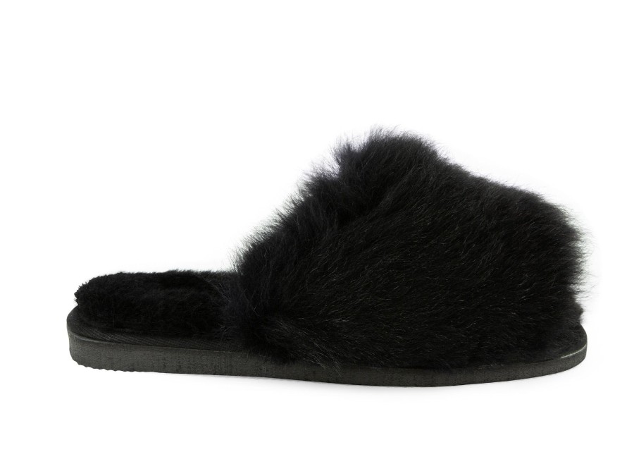 Woman SHEPHERD OF SWEDEN Slippers | Tessan2 Black | Peter Sheppard Footwear