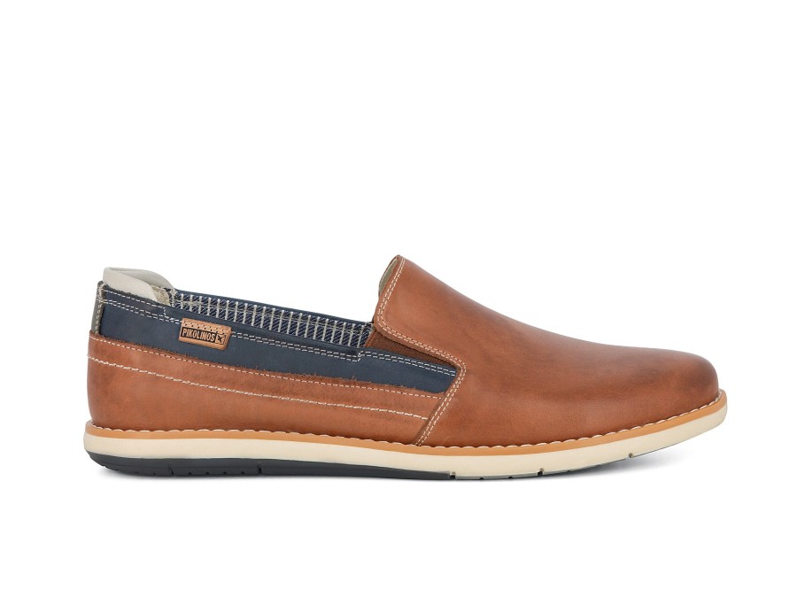 Man PIKOLINOS Slip Ons | M4E-3107C1 Brandy | Peter Sheppard Footwear