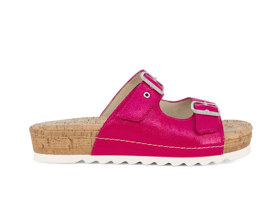 Woman WALDLAUFER Slides | Wilsona Pink | Peter Sheppard Footwear