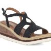 Woman ARA Sandals | 28418 Black | Peter Sheppard Footwear