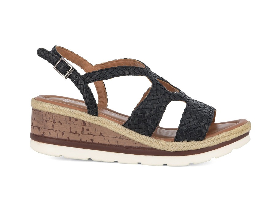 Woman ARA Sandals | 28418 Black | Peter Sheppard Footwear