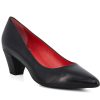 Woman PAS DE ROUGE Heels | Pistar Black | Peter Sheppard Footwear