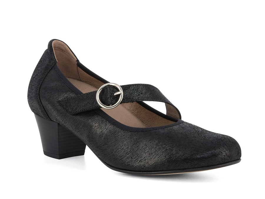 Woman PIESANTO Heels | Piri Black | Peter Sheppard Footwear